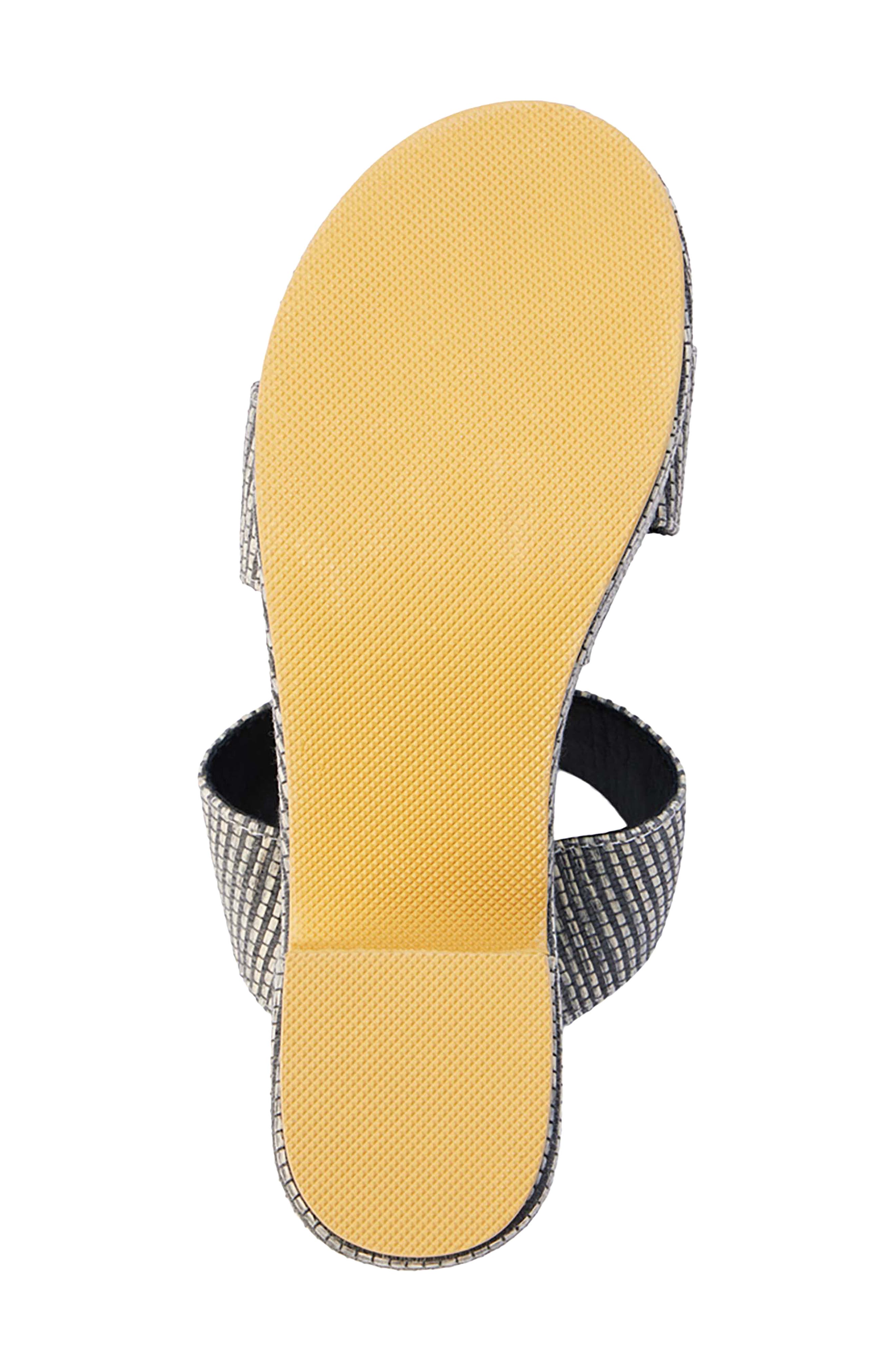 Coconuts by Matisse Ocean Ave Espadrille Platform Slide Sandal, Alternate, color, Black Multi