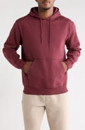 New Balance Relaxed Cotton Blend Fleece Hoodie
