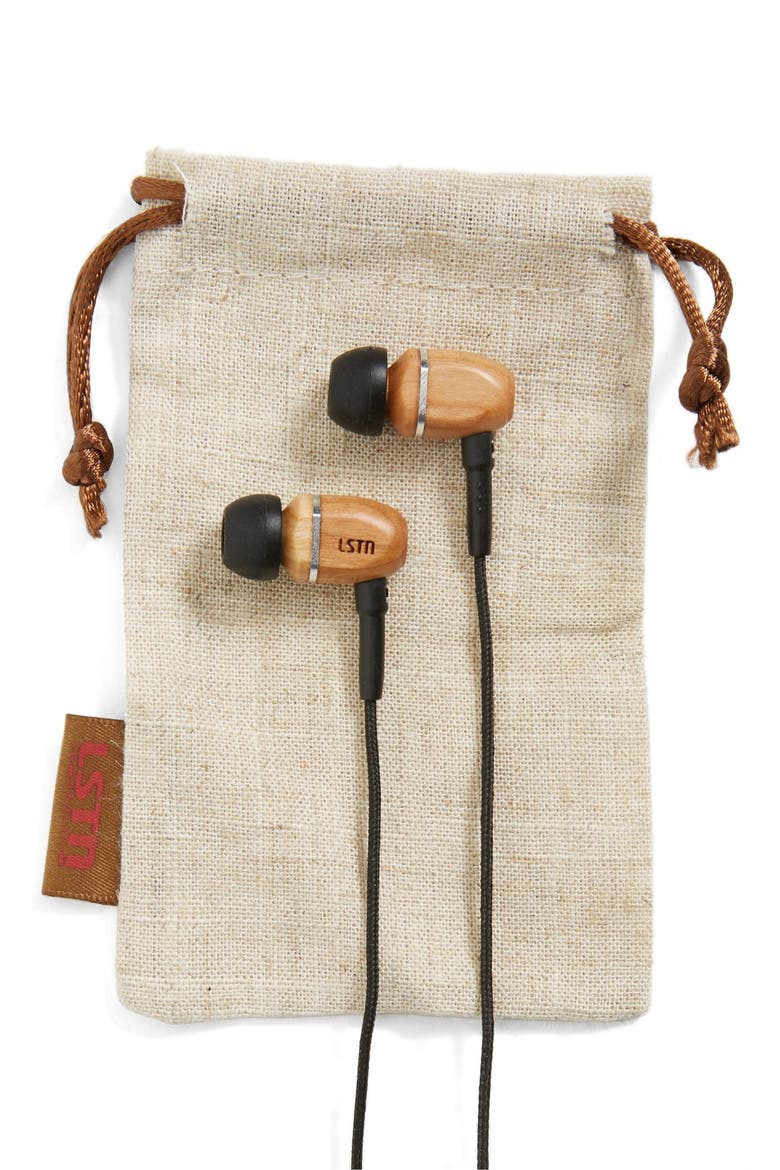 'The Bowerys' Beech Earbuds, Alternate, color, BEECH