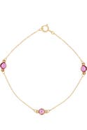 Bony Levy 14K Gold Station Bracelet