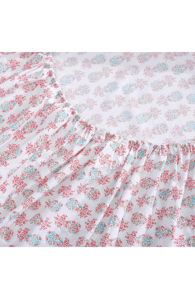 Tommy Bahama Pineapple Splash Cotton Sheet Set, Alternate, color, Pink