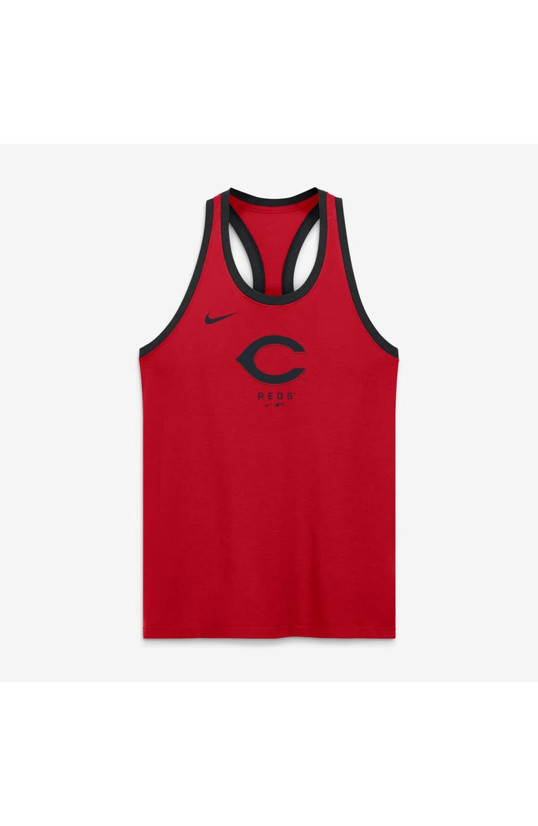 Nike Women's Nike Red Cincinnati Reds Tri-Blend Dri-FIT Racerback Tank Top, Alternate, color, Red