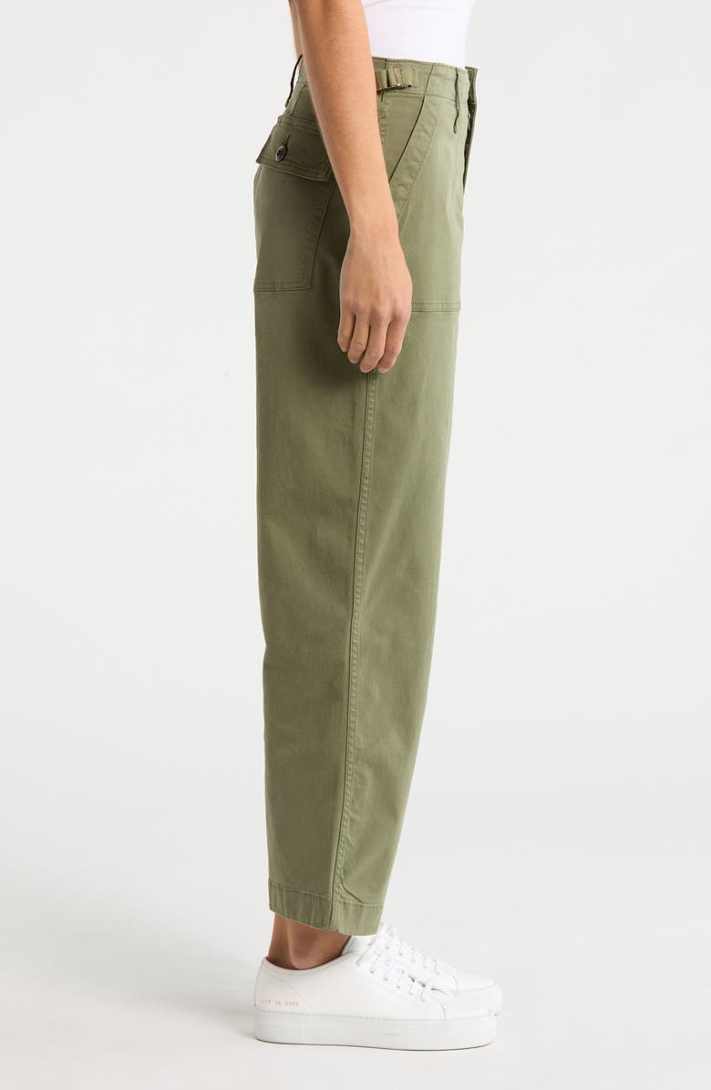 Re/Done The Trooper Stretch Cotton Utility Pants, Alternate, color, Desertsage