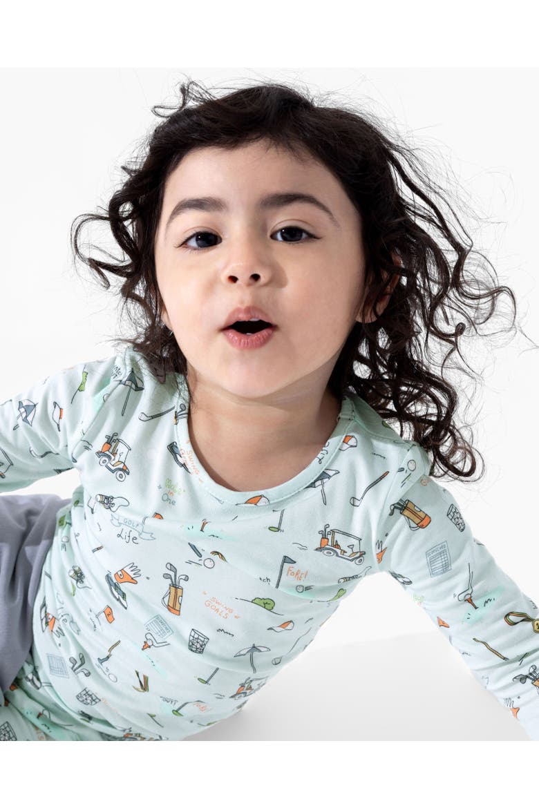 Kids' Golf Set of 2 Piece Pajamas, Alternate, color, Golf
