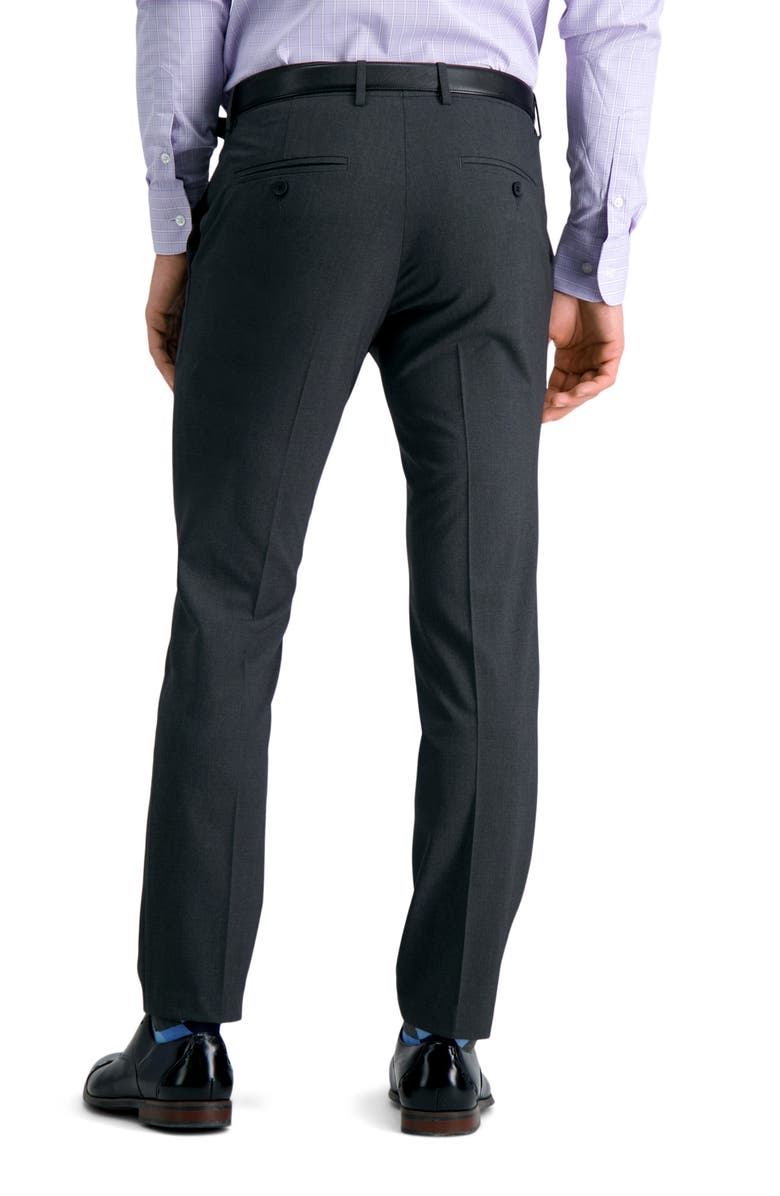 HAGGAR J.M HAGGAR UUltra Slim 4-Way Stretch Trousers, Alternate, color, Charcoal Heather
