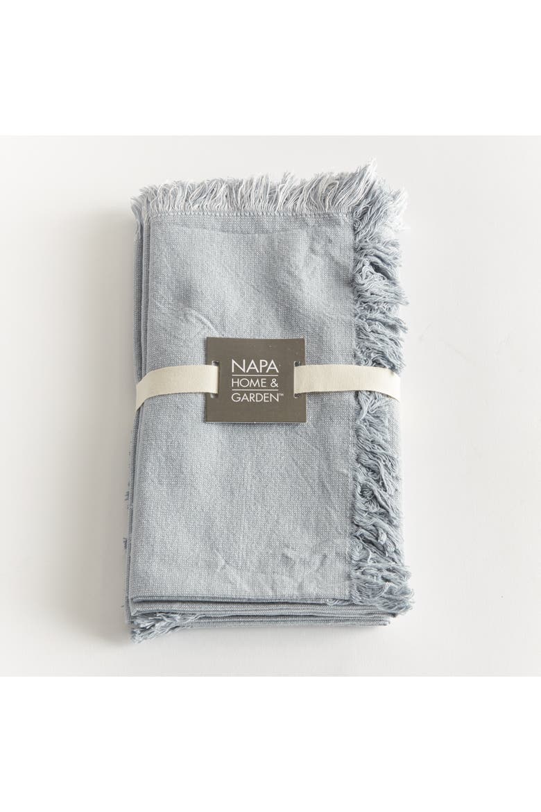 Aura Light Blue Napkins Set of 4, Alternate, color, Blue