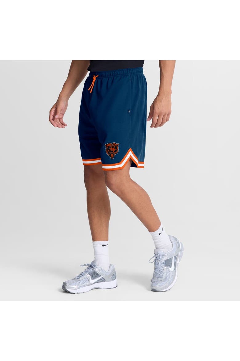 Men's Fanatics Navy Chicago Bears Fearless Drive Shorts, Alternate, color, Navy