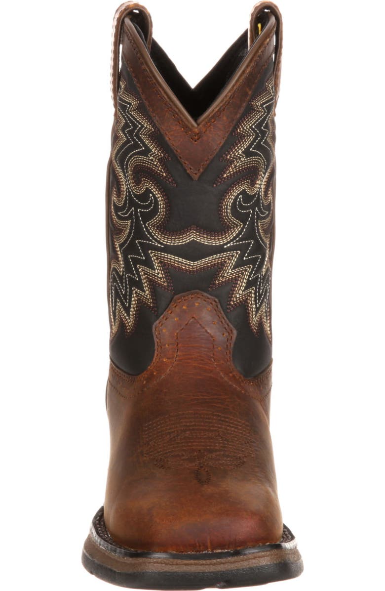 DURANGO Lil' Rebelby Big Kid Western Boot, Alternate, color, Tan Black
