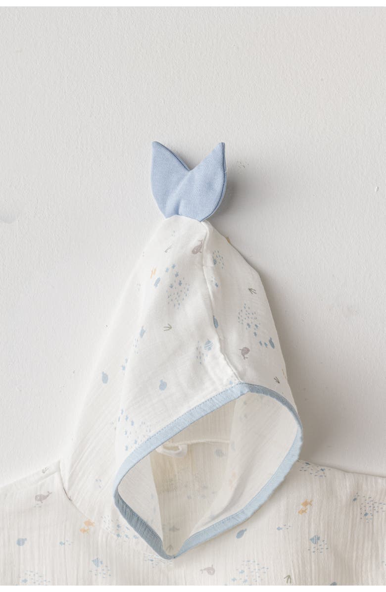 Andy Wawa Ocean Muslin Pancho, Alternate, color, White