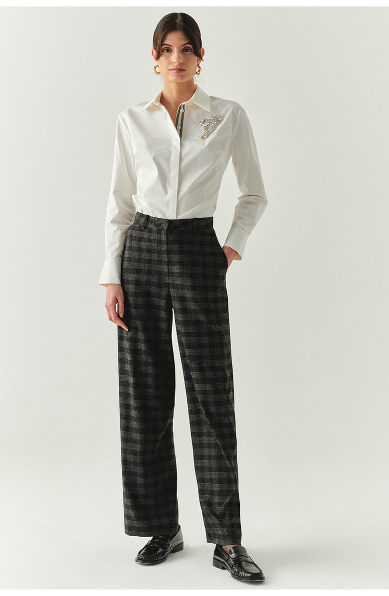 Exquise Emiliana Pocketed Pants, Main, color, Anthracite