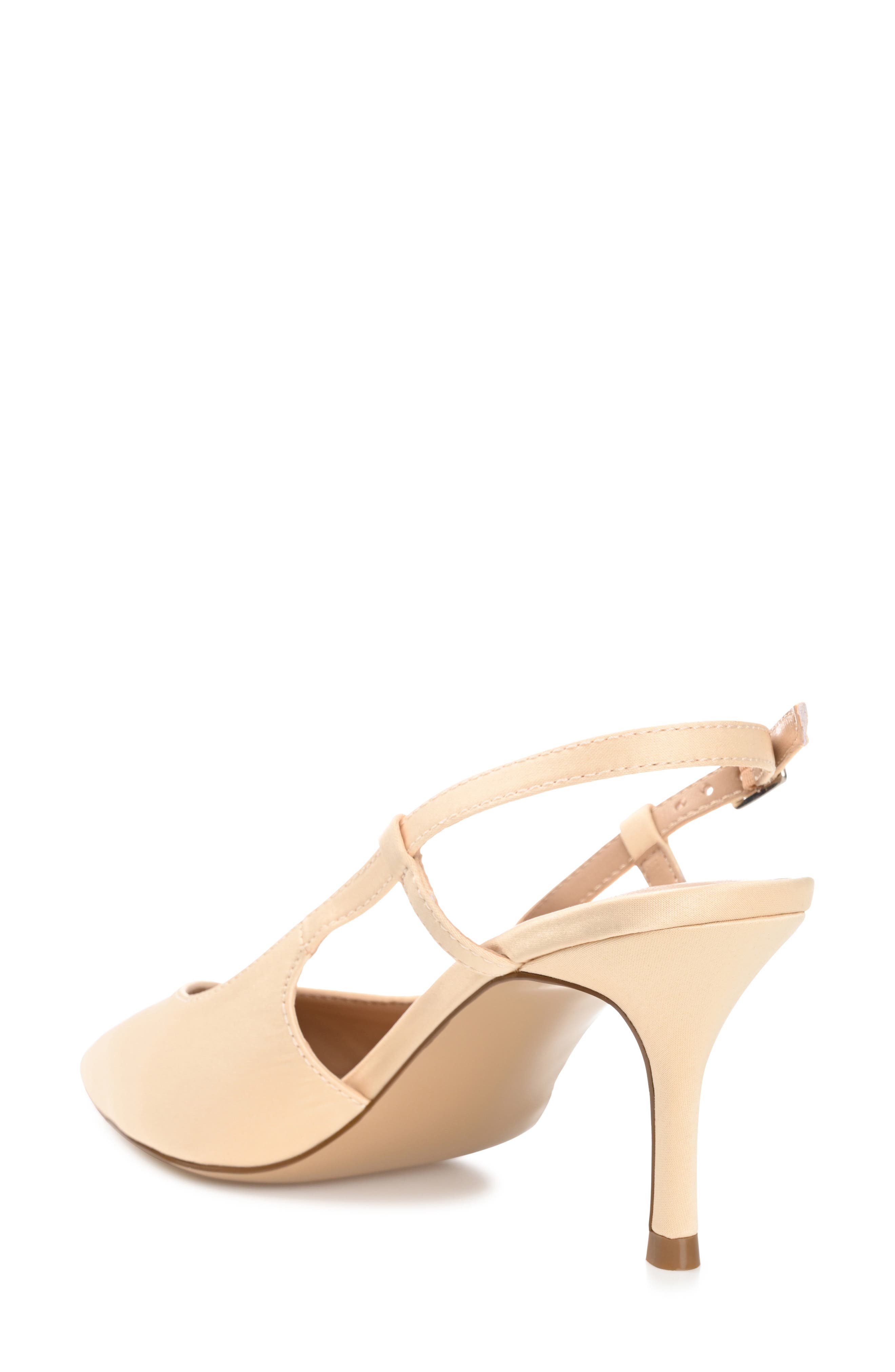 Journee Collection Knightly Pump - Wide Width, Alternate, color, Ivory