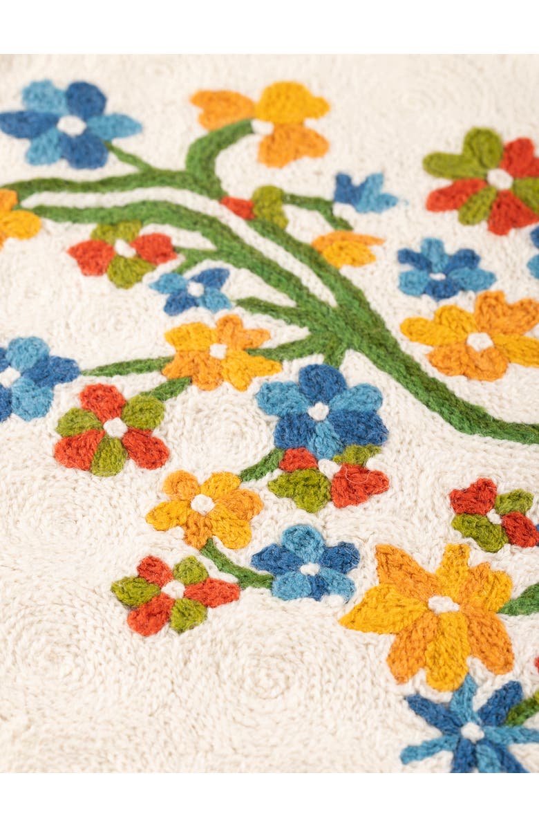 GAURI KOHLI Jowun Throw Pillow Cover, Alternate, color, Ivory