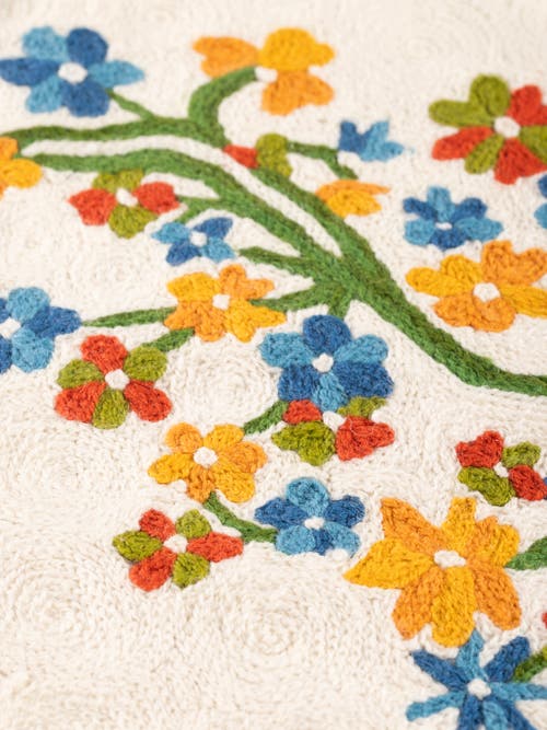 Gauri Kohli Jowun Throw Pillow Cover In Multi