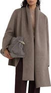 Reiss Lori Scarf Wool Blend Coat