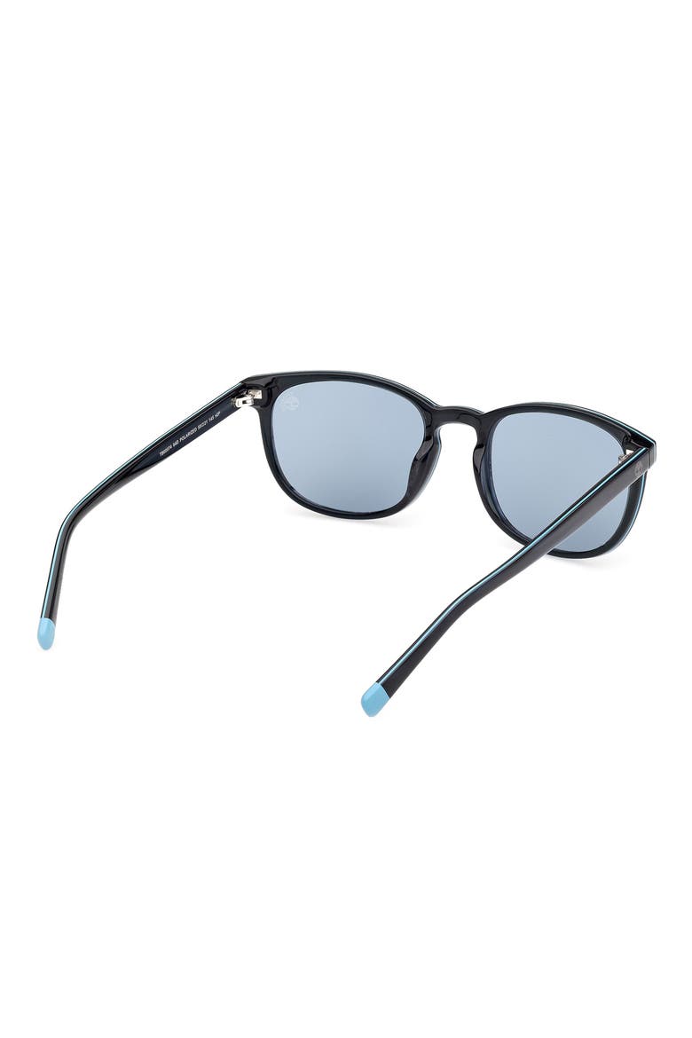 55mm Sunglasses, Alternate, color, COLOURED HORN / SMOKE