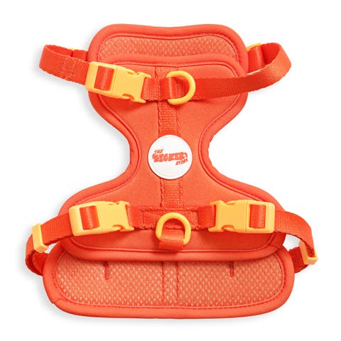 Arlo Adjustable Soft Padded No Pull Pet Harness with 3 Buckles and 3 Leash Clips