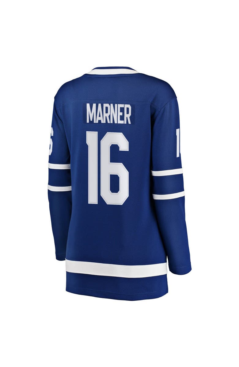 FANATICS Women's Fanatics Branded Mitchell Marner Blue Toronto Maple Leafs Breakaway Player Jersey, Alternate, color, 