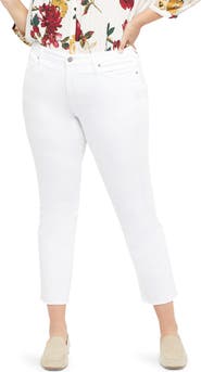 NYDJ Sheri Raw Hem Ankle Slim Jeans