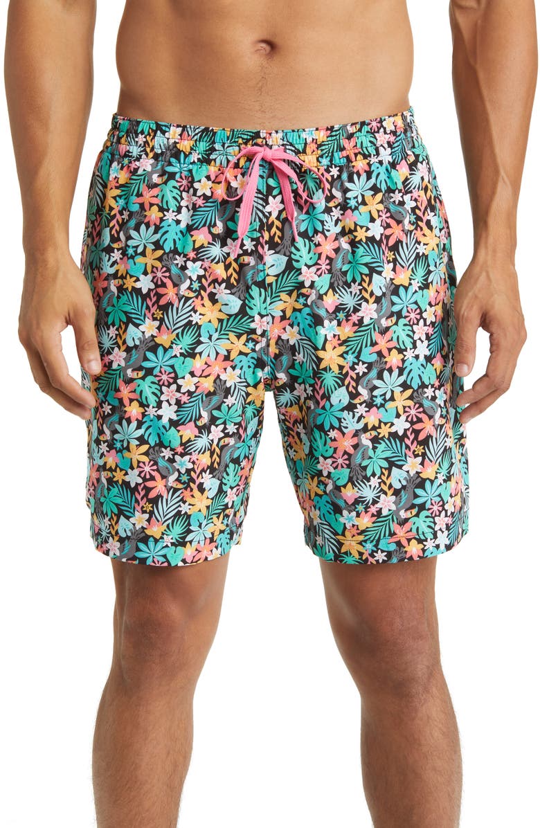 Chubbies En Fuegos 7-Inch Swim Trunks, Main, color,