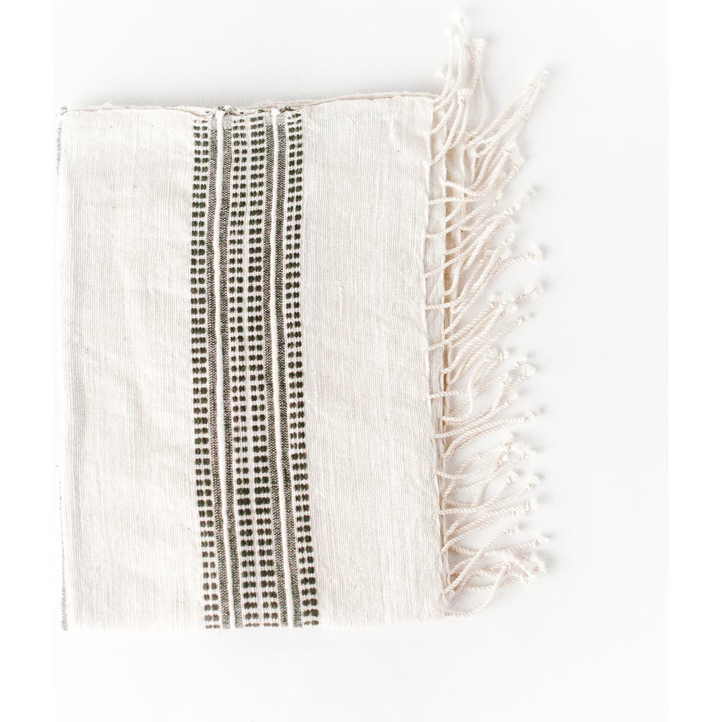 Creative Women Aden Cotton Hand Towel In Gray