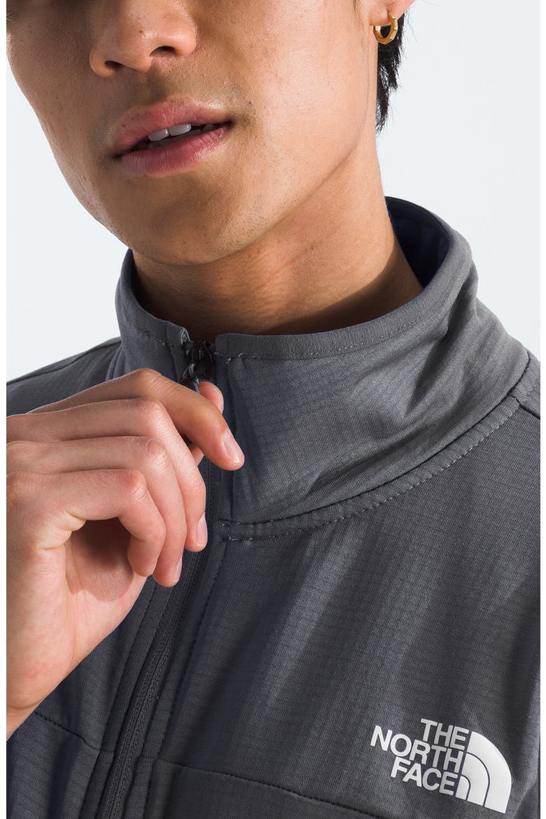 Cedar Trail Grid Fleece Full Zip Jacket, Alternate, color, SMOKED PEARL
