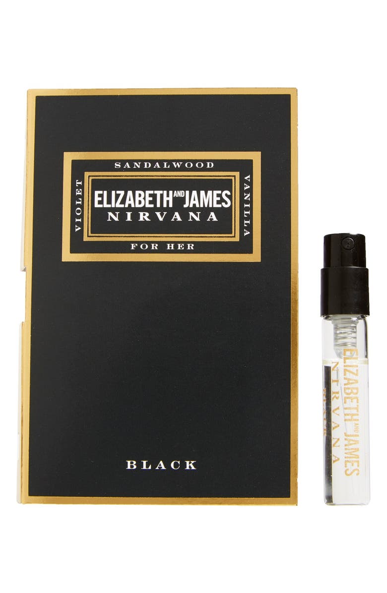 Elizabeth and James Nirvana Elizabeth and James 'Nirvana Black' Eau de Parfum Sample, Main, color,