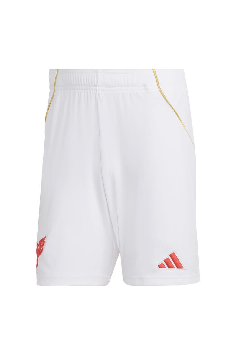 Men's adidas White D.C. United 2025 Archive Collection Authentic Shorts, Main, color, White