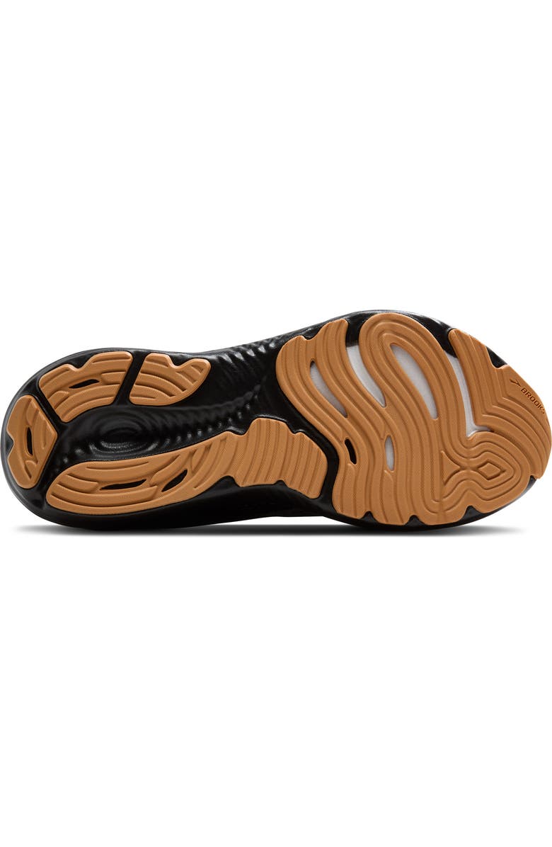 Brooks Glycerin 22 Running Shoe, Alternate, color, Black/Primer Gray/Biscuit