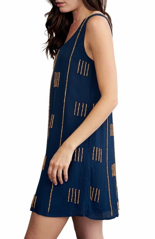 CIEBON CIEBON MISELLIA BEADED SLEEVELESS DRESS