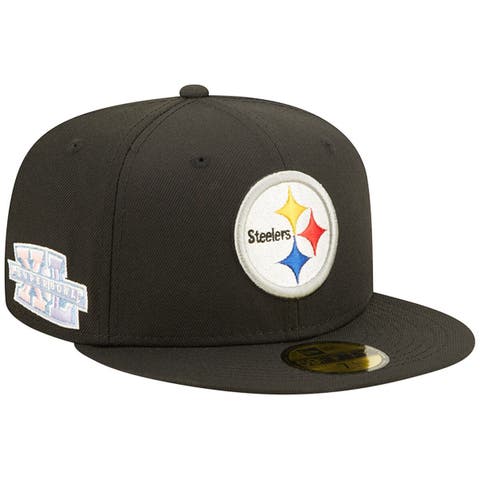 Gray steelers hat online