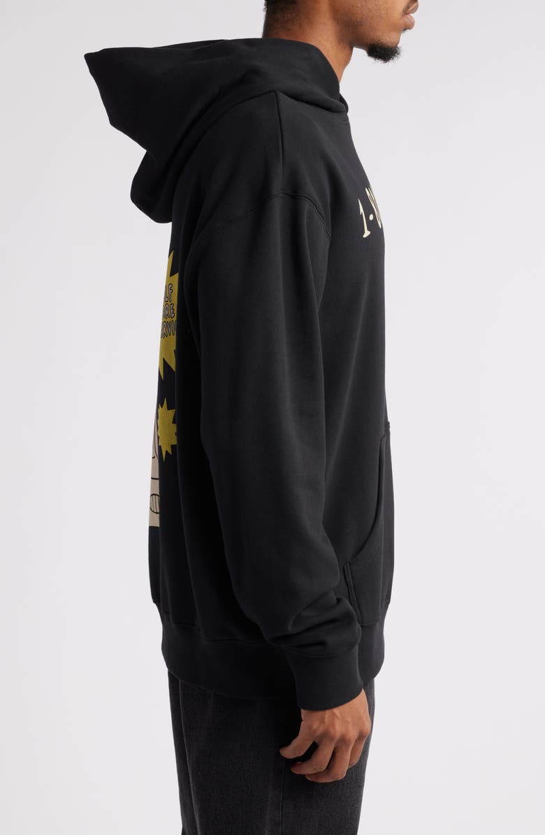 Action Figure Miles Call Now Graphic Hoodie, Alternate, color,