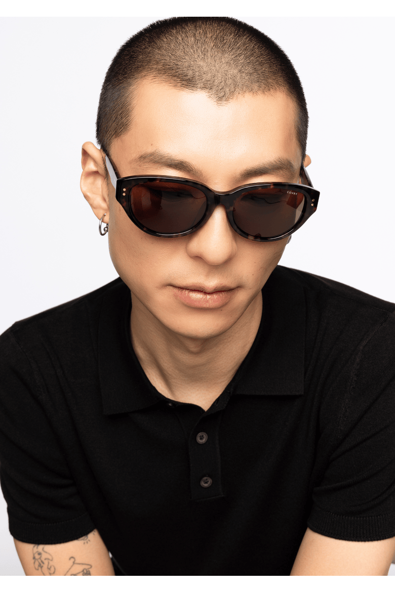 Nova Sunglasses, Alternate, color, Hojicha