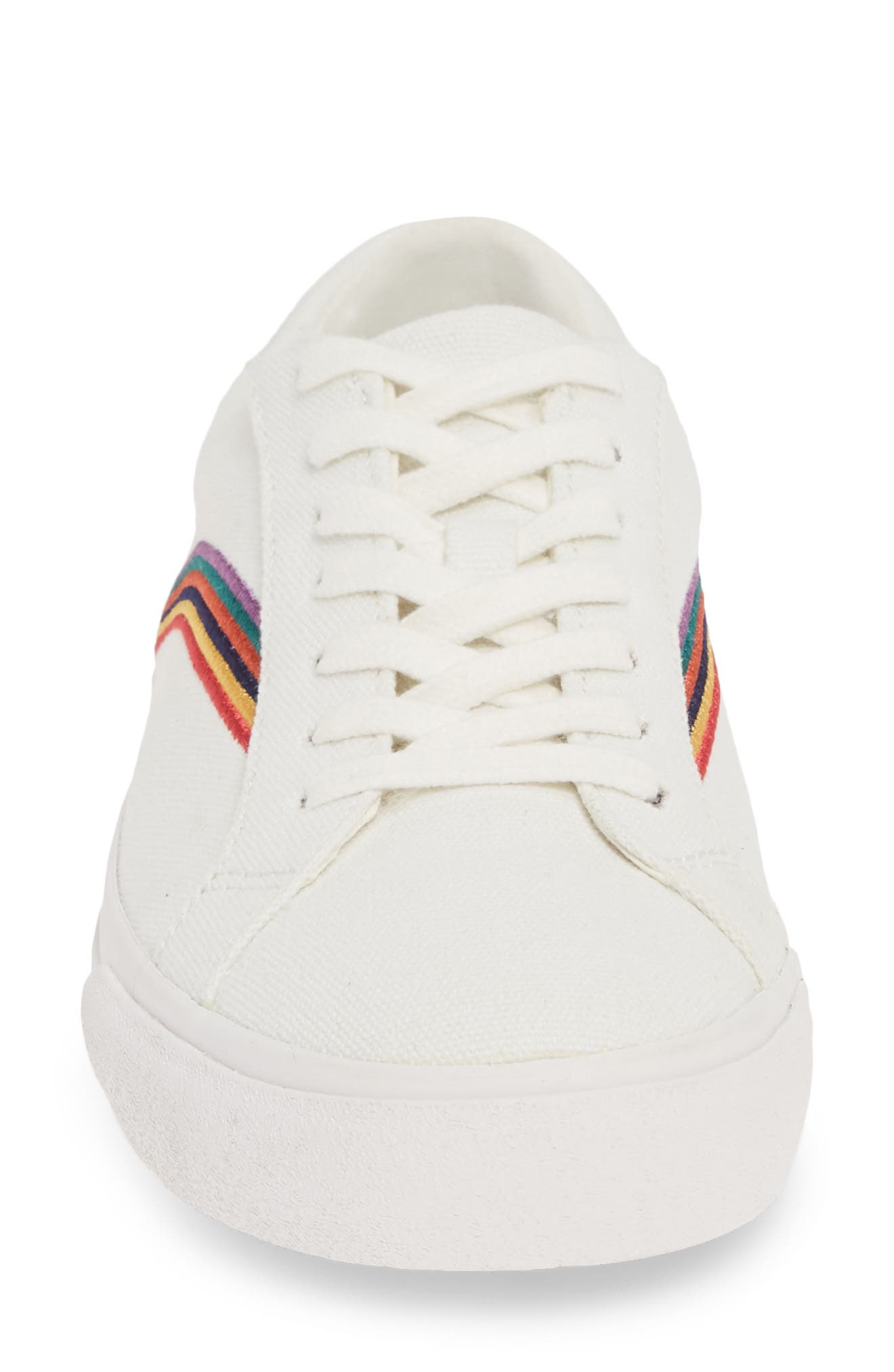 Madewell Delia Rainbow Sneaker, Alternate, color, 