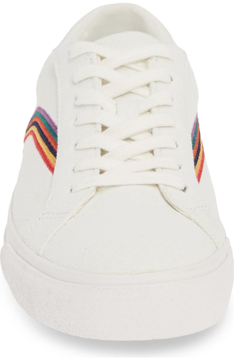 Madewell Delia Rainbow Sneaker, Alternate, color,