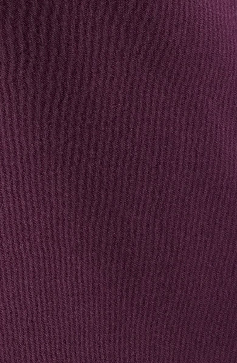 Tahari ASL One-Button Blazer, Alternate, color, Plum