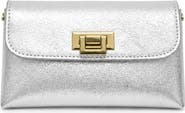 Persaman New York Cecilia Metallic Leather Clutch