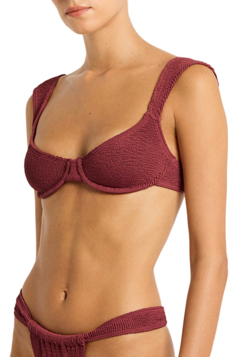 bond-eye Georgia Balconette Underwire Bikini Top, Alternate, color,