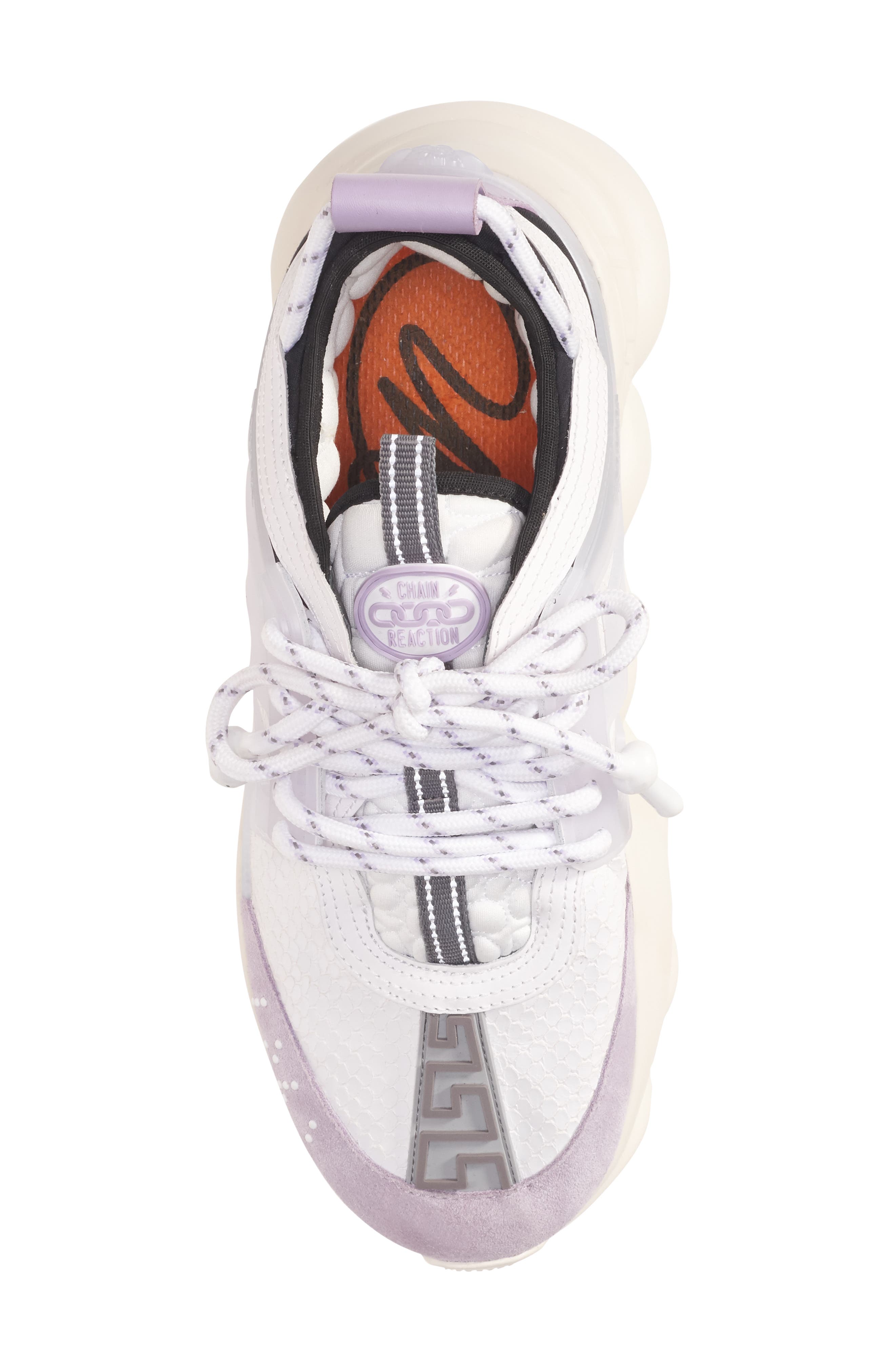 Versace Chain Reaction Sneaker, Alternate, color, 
