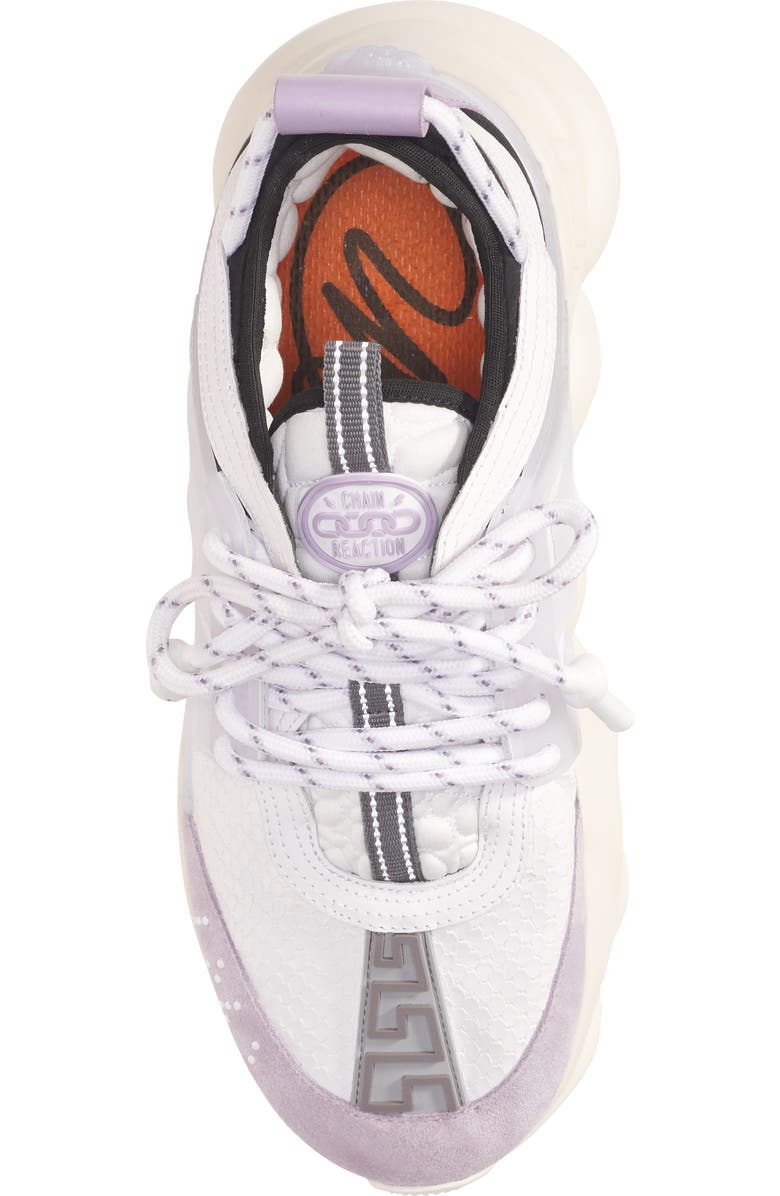 Versace Chain Reaction Sneaker, Alternate, color,