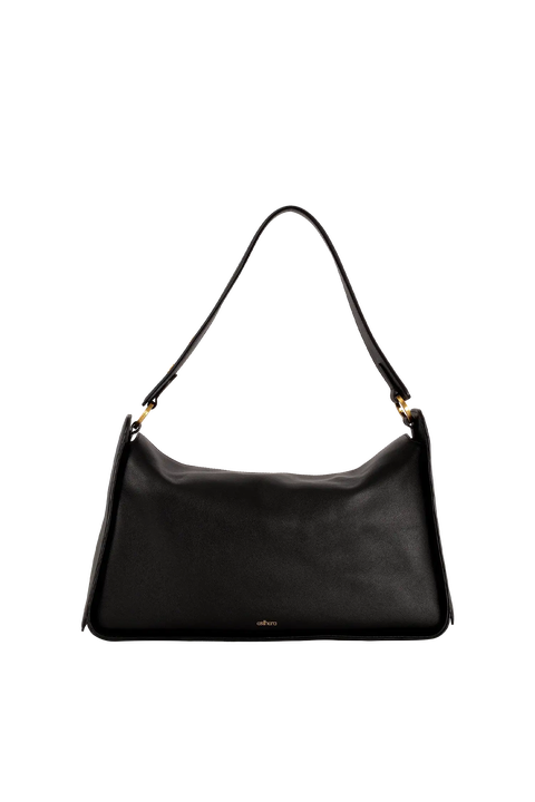 10AM Maxi Leather Shoulder Bag