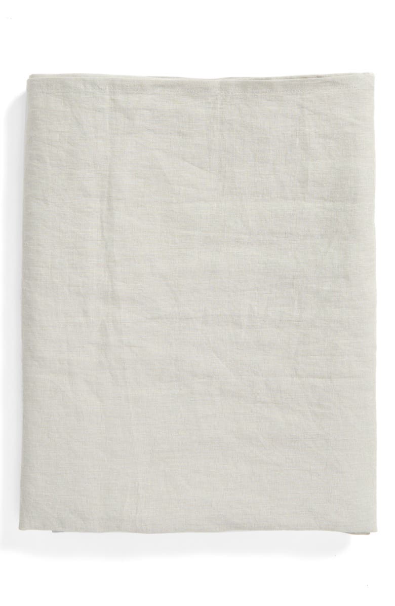 Levtex Round Linen Tablecloth, Main, color, 