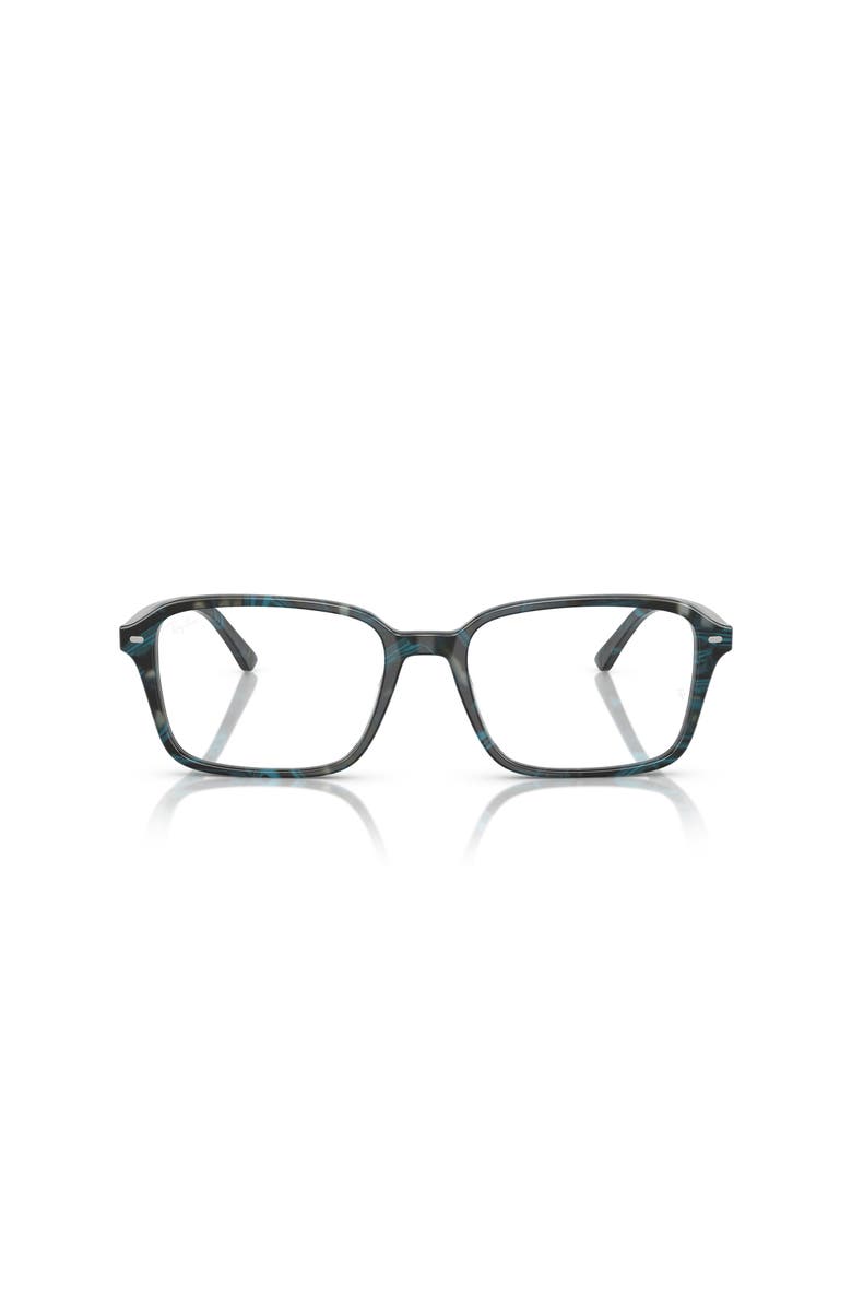 Ray-Ban 54mm Square optical glasses, Alternate, color, Blue