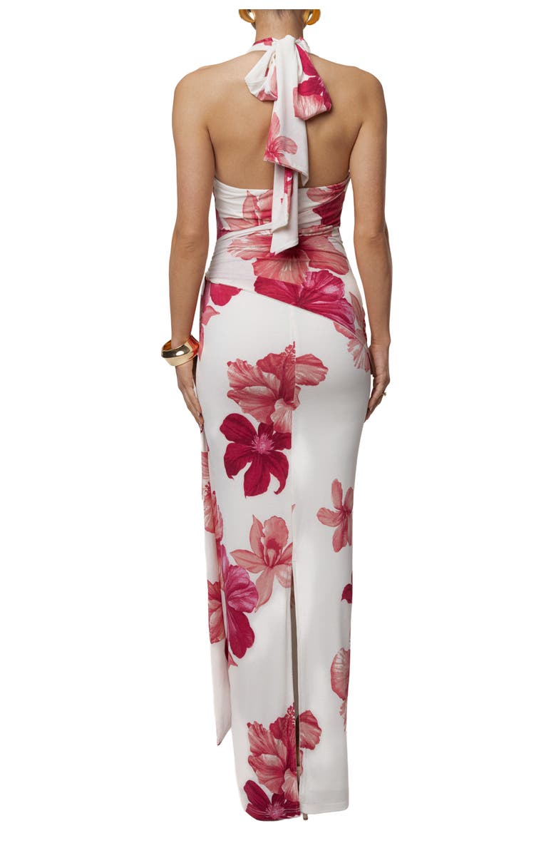 JLUXLABEL Floral Island Blossom Maxi Dress, Alternate, color, Red