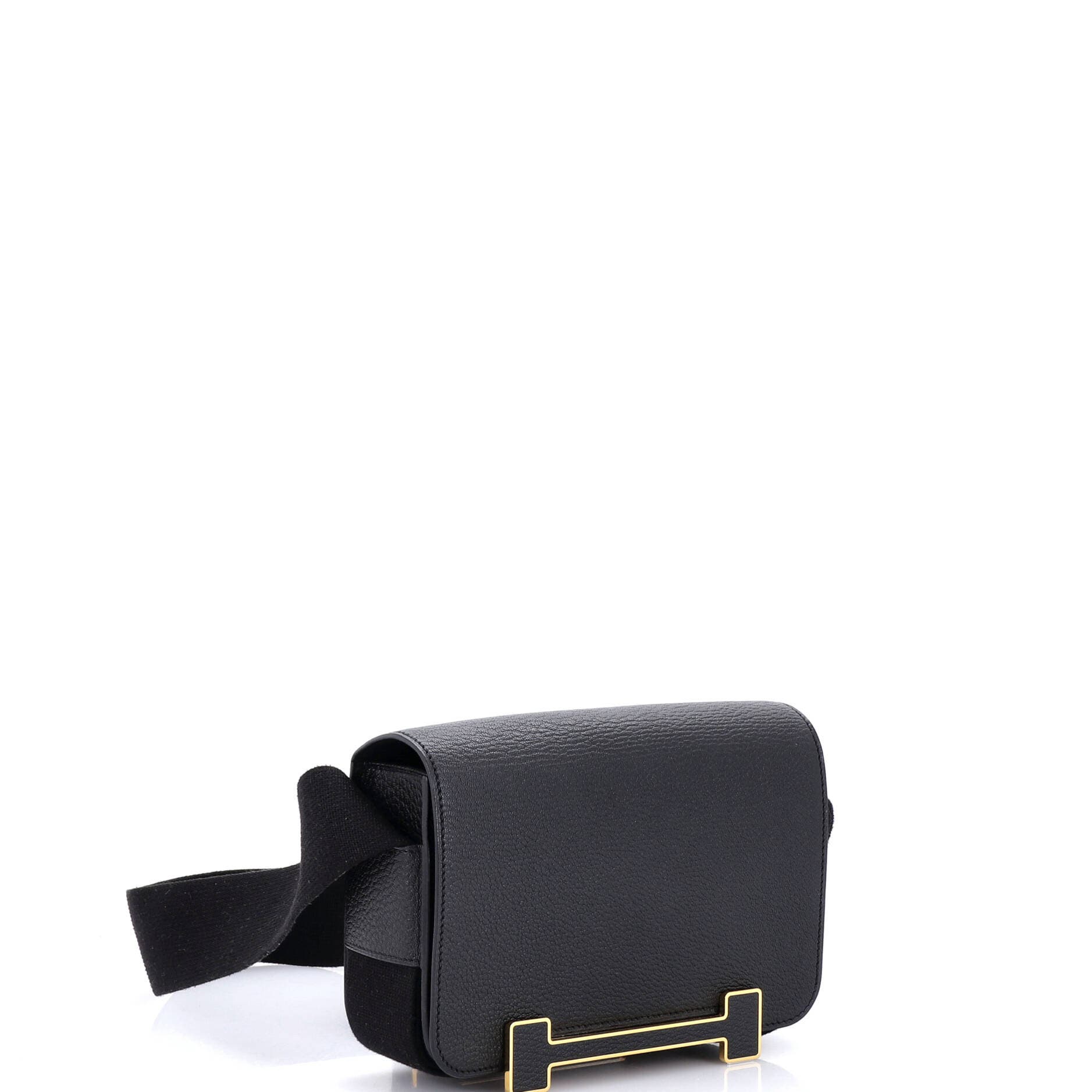 Pre-Owned Hermes Geta Bag Chevre Mysore, Alternate, color, 