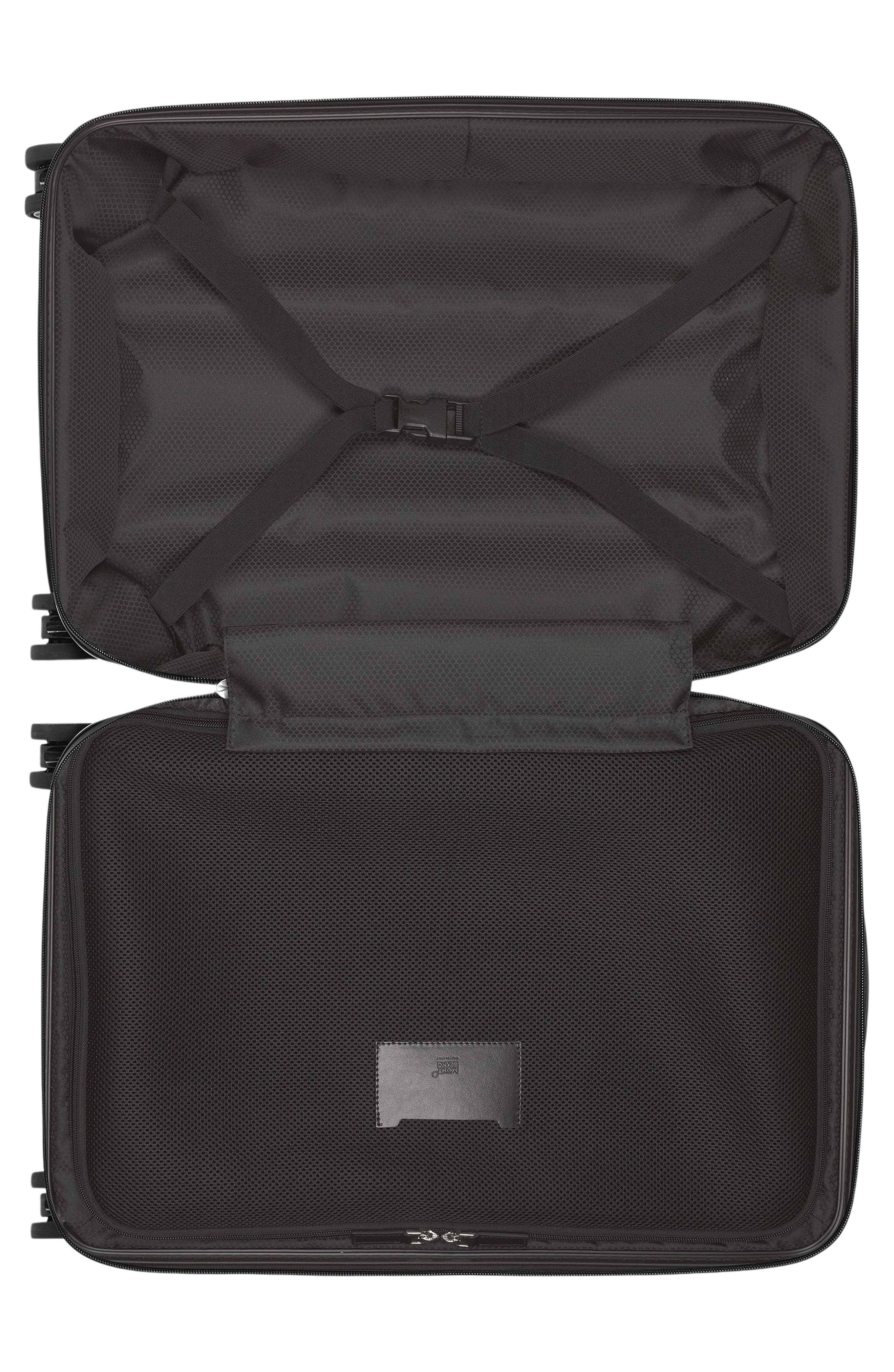 Montblanc #MY4810 Cabin Trolley Compact Carry-On Spinner Luggage, Alternate, color, Black