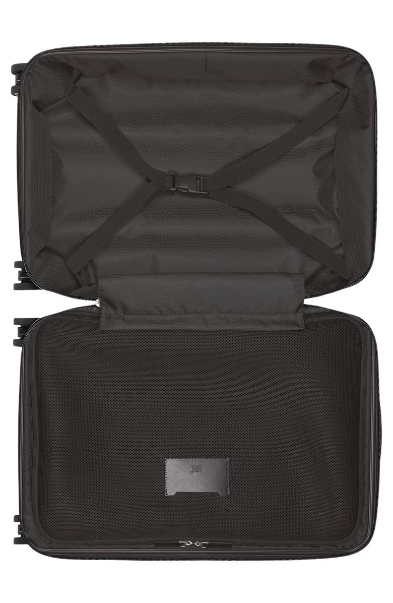 Montblanc Cabin Trolley Compact Spinner Luggage, Alternate, color, Black