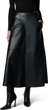 Joe's The Tavi Faux Leather Maxi Skirt