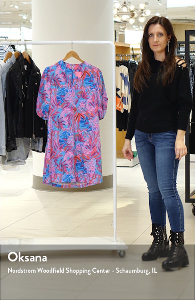 Arcelle Puff Sleeve Dress, sales video thumbnail