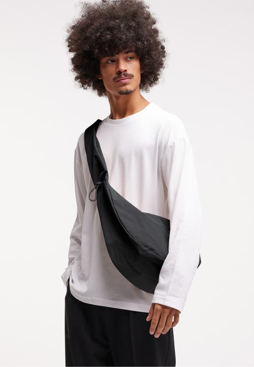 Got Bag Moon Bag Ruffle In Black