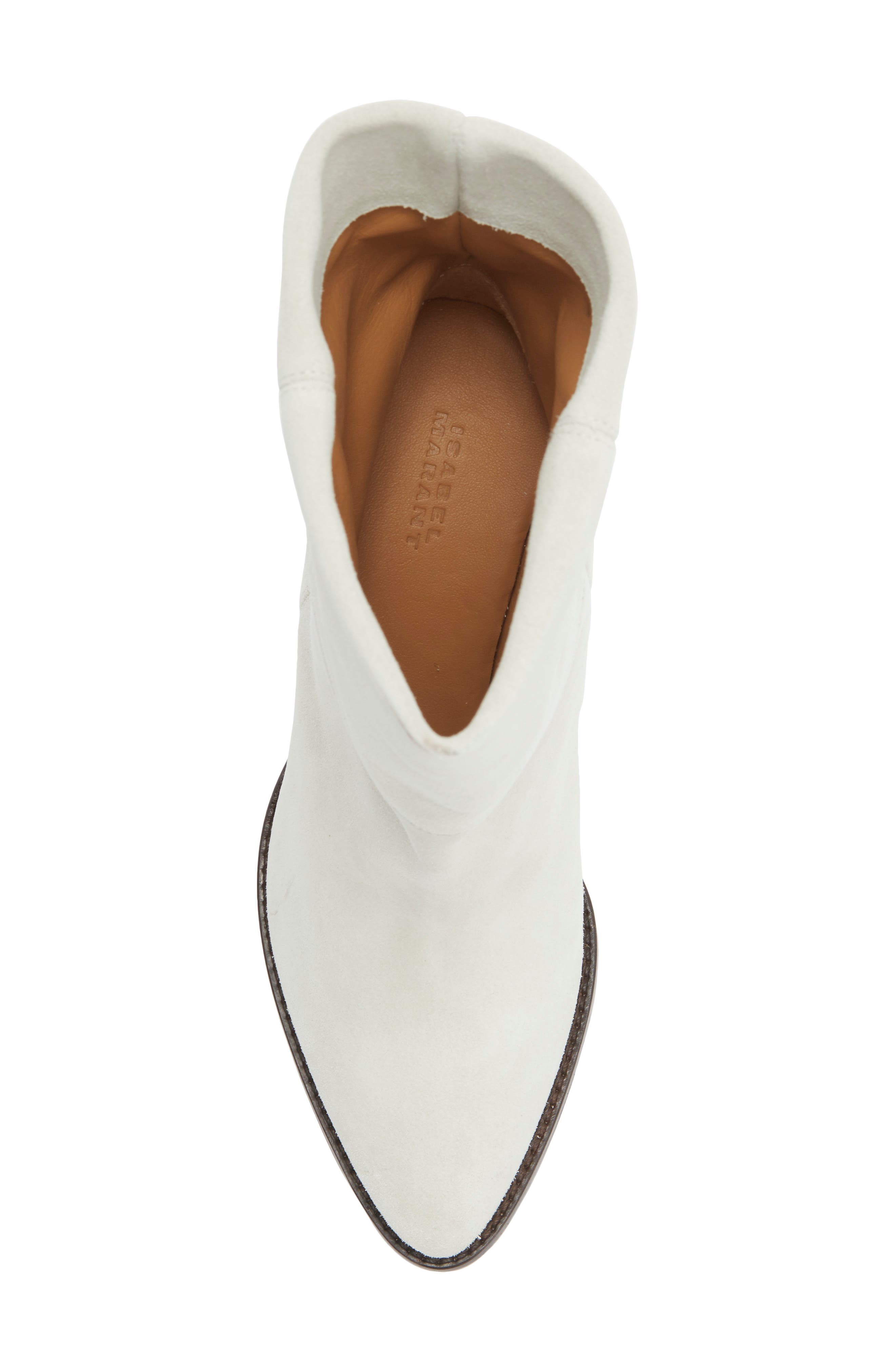 Isabel Marant Rouxa Bootie, Alternate, color, Chalk